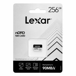 Tarjeta de Memoria Lexar Nano 256GB 90Mb R-S/ 70Mb R-W S/adap (120956)