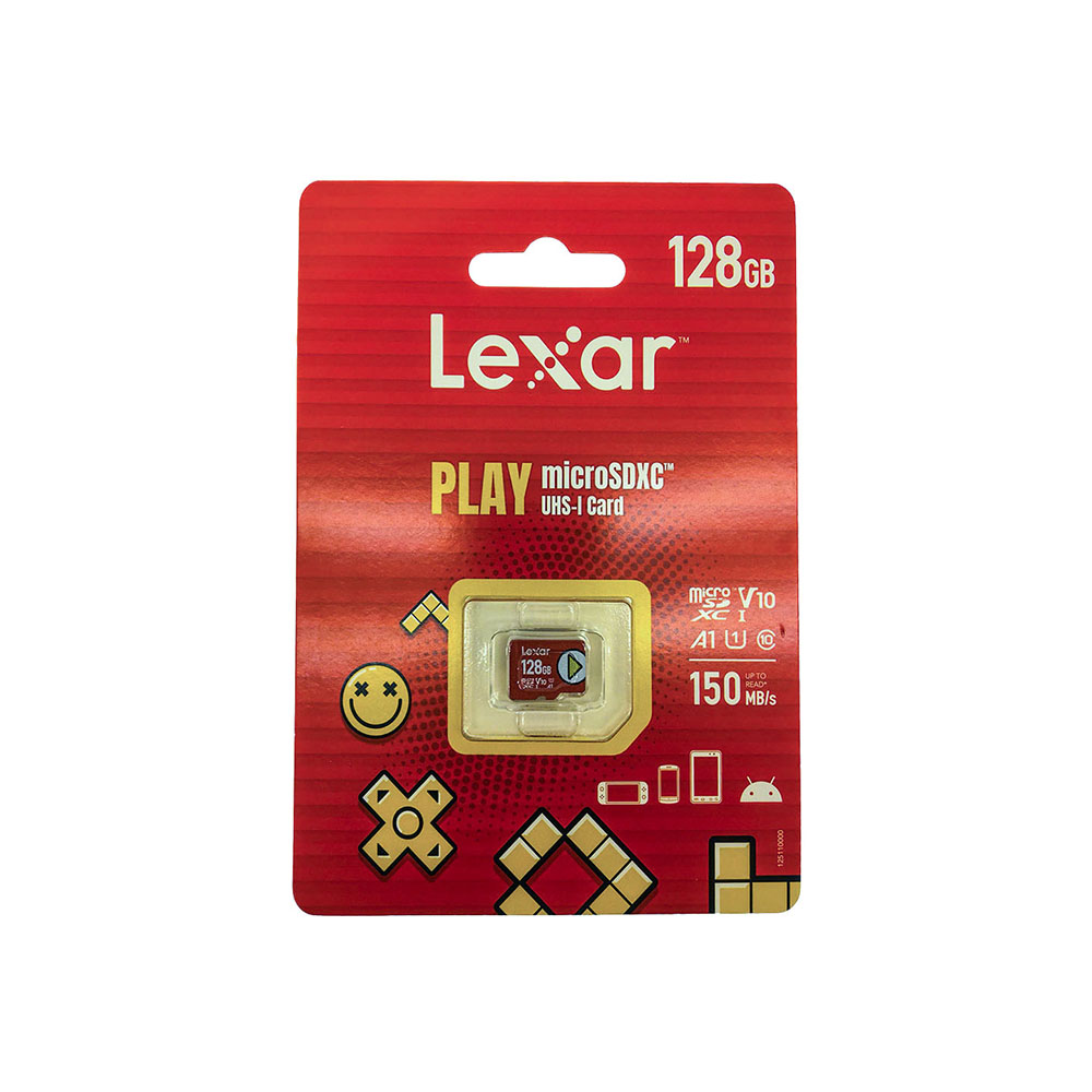 Tarjeta de Memoria Lexar Play Micro SDXC 128Gb 150Mb V10 S/adap