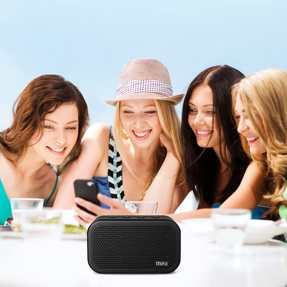 Mini parlante Bluetooth Mifa M1 Color Rosado (900562) - Imagen 4