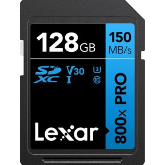 Mem Lexar SD128 Gb 800x PRO 150mb V30 HP sdxc uhsI