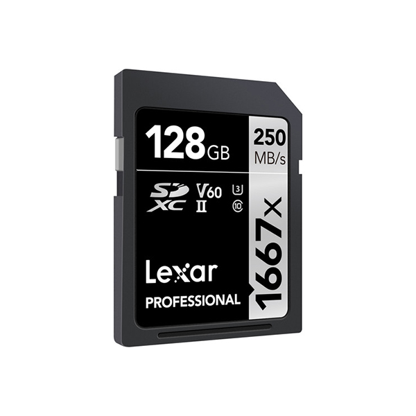 Memoria Lexar 128GB Professional 1667x 250Mb/s SDXC UHS-II - Imagen 3