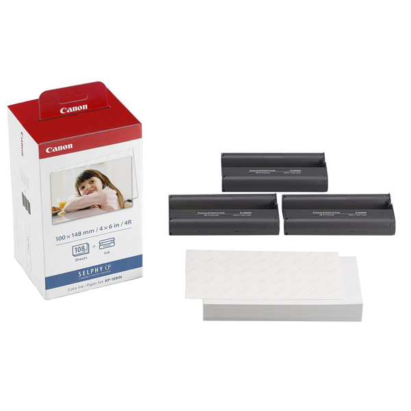 Kit Papel + Cinta Canon KP108IN - Imagen 2