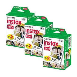 Pack x3 Película Fujifilm Instax Mini (60 un)