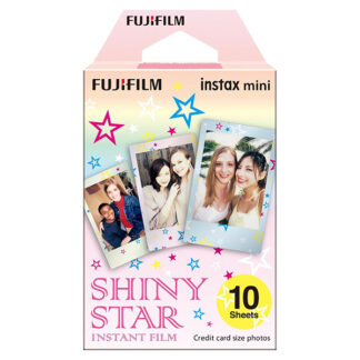 Pelicula Fujifilm Instax Mini (10H) diseño Shiny Star