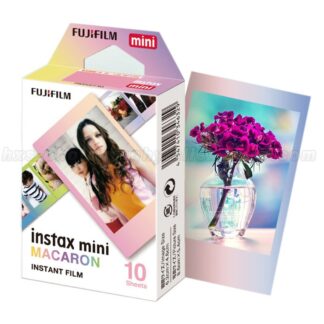 10 PELÍCULAS FUJIFILM INSTAX MINI MACARON.