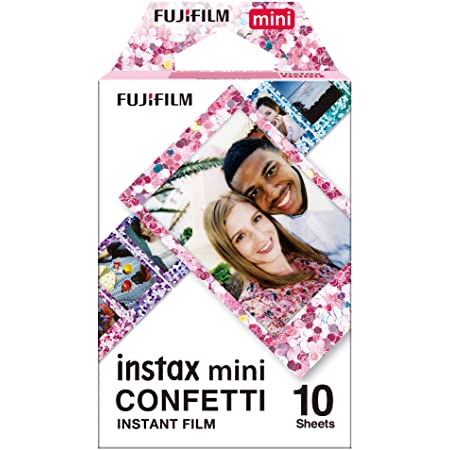 10 PELÍCULAS FUJIFILM INSTAX MINI CONFETTI - Imagen 2