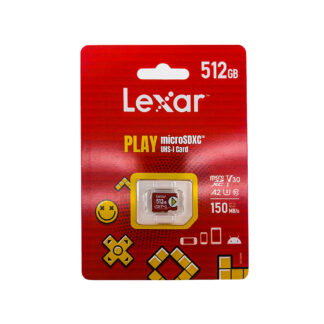 Tarjeta de Memoria Lexar Play Micro SDXC 512Gb 150Mb V10 S/adap (12179-3)
