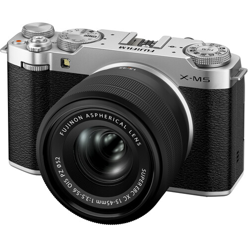 CÁMARA FUJIFILM X-M5 Mirrorless XC15-45mm KIT SILVER - Mi Foto Pro