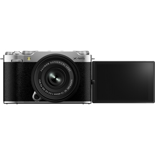 PREVENTA - CÁMARA FUJIFILM X-M5 Mirrorless XC15-45mm KIT SILVER - Imagen 7