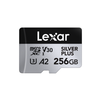 MEMORIA LEXAR 256GB MICRO 205MB SILVER PLUS V30