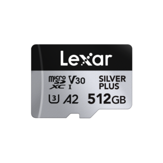 MEMORIA LEXAR 512GB MICRO 205MB SILVER PLUS V30