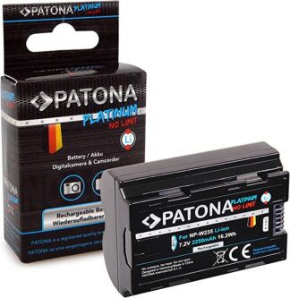 Batería Patona para Fujifilm serie X y GFX 13395 NP-W235