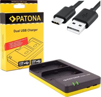 Cargador para Sony Patona USB Dual 1964 NP-FW50