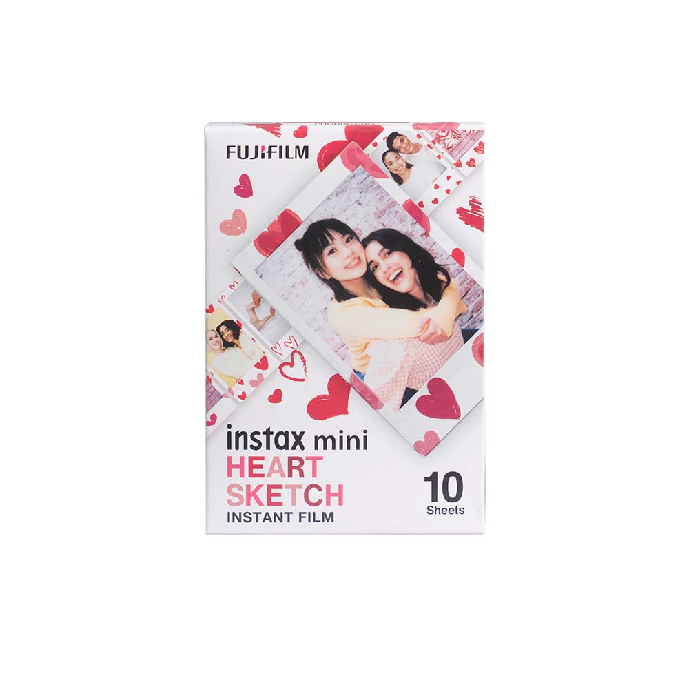 Pelicula Fujifilm Instax mini (10H) Heart Sketch (497588)