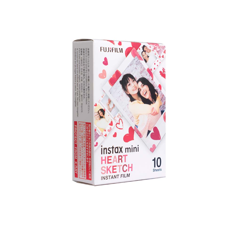 Pelicula Fujifilm Instax mini (10H) Heart Sketch (497588) - Imagen 2