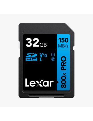 Lexar 32GB 800x PRO SDHC-UHS-I V-10 (1) 150mb/S