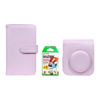 KIT ACCESORIOS INSTAX BLOSSOM PINK + PACK PELÍCULAS 2X10