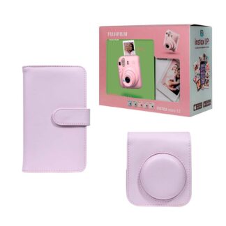 KIT INSTAX MINI 12 + ACCESORIOS BLOSSOM PINK