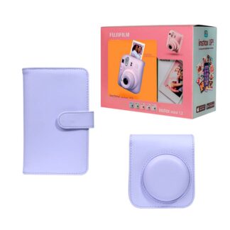 KIT INSTAX MINI 12 + ACCESORIOS LILAC PURPLE