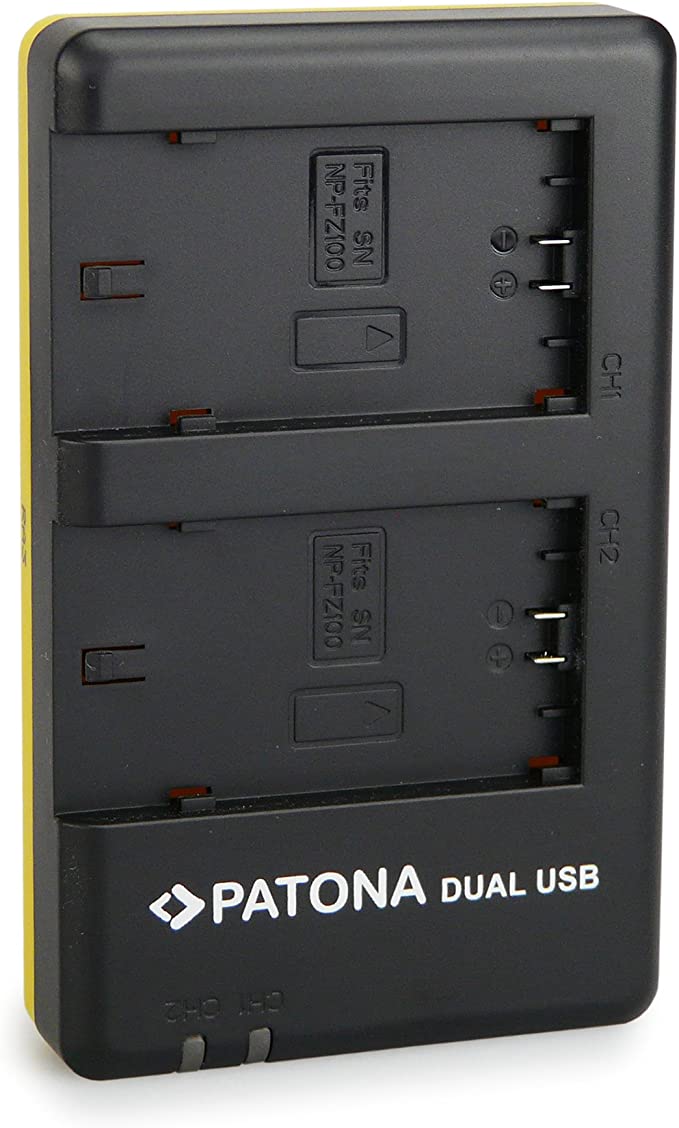 Cargador para Sony Patona USB Dual 1927 NP-FZ100 - Imagen 2