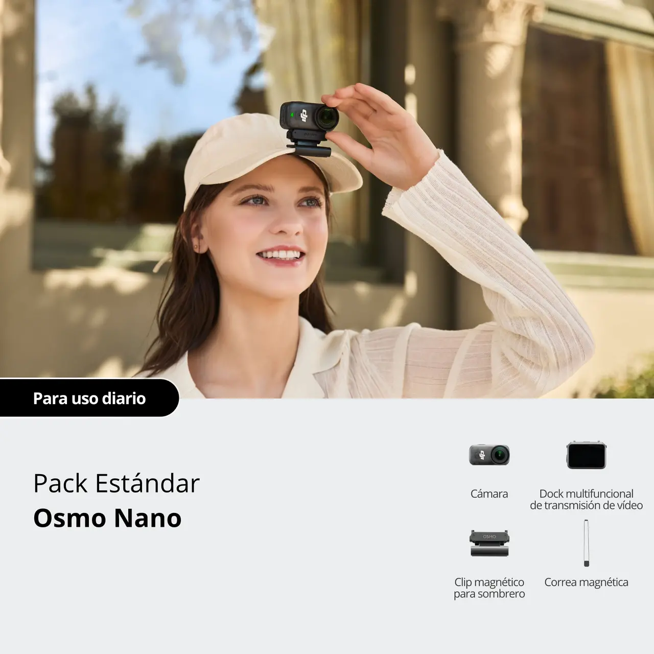 DJI Osmo Nano Pack Estándar (64 GB) - Imagen 12
