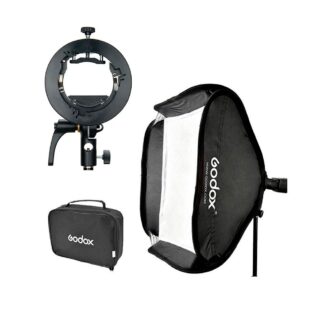 Adaptador Godox Montura Bowens Para Flash Speedlite Cabeza Rectangular y Redonda