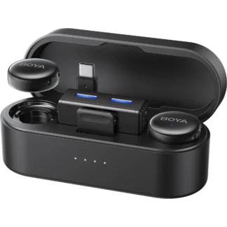 Boya BY-BOYALINK 3-01 Micrófono Doble con IA Conectores USB-C y Lightning