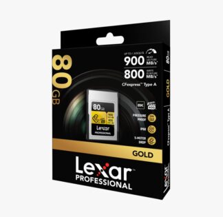 TARJETA LEXAR 80GB CF EXPRESS GOLD Type A 900/800mbs