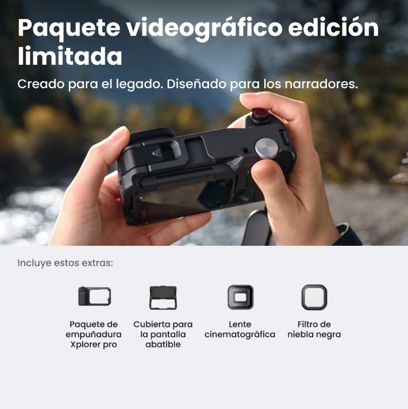 INSTA360 ACE PRO2 VIDEOGRAPHIC BUNDLE EDICIÓN LIMITADA - Imagen 2