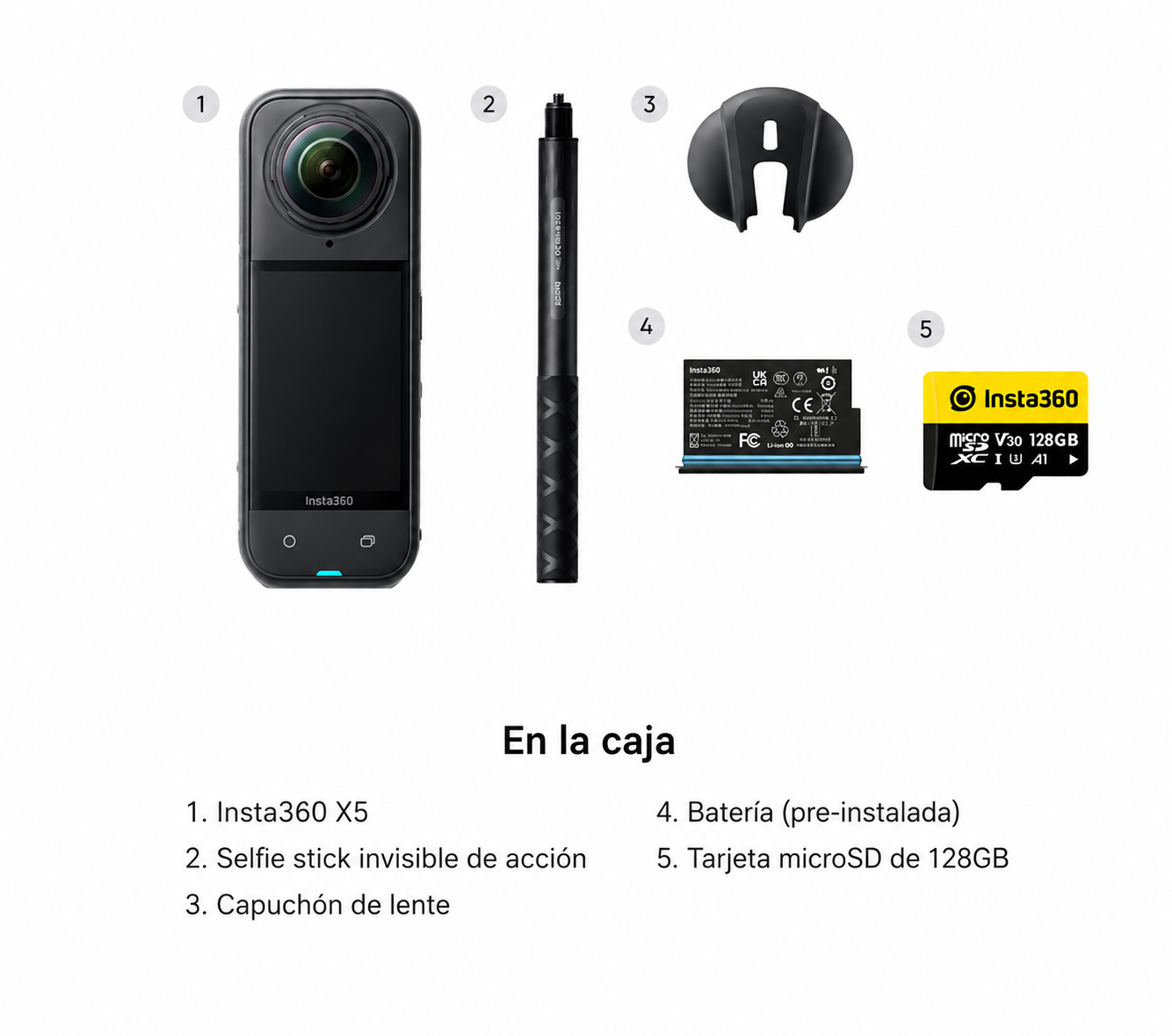 INSTA360 X5 SNOWBOARD BUNDLE - Imagen 3