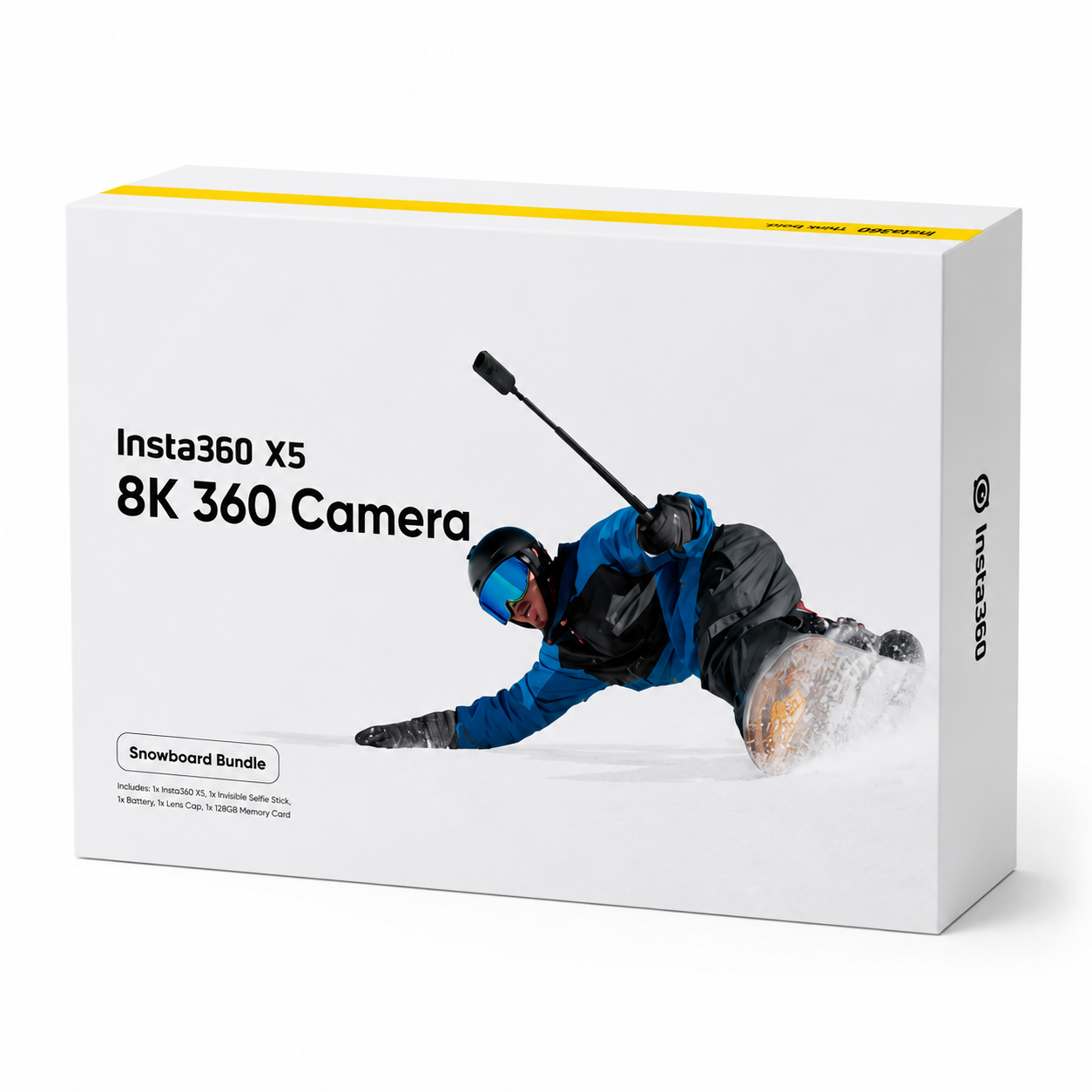 INSTA360 X5 SNOWBOARD BUNDLE - Imagen 2