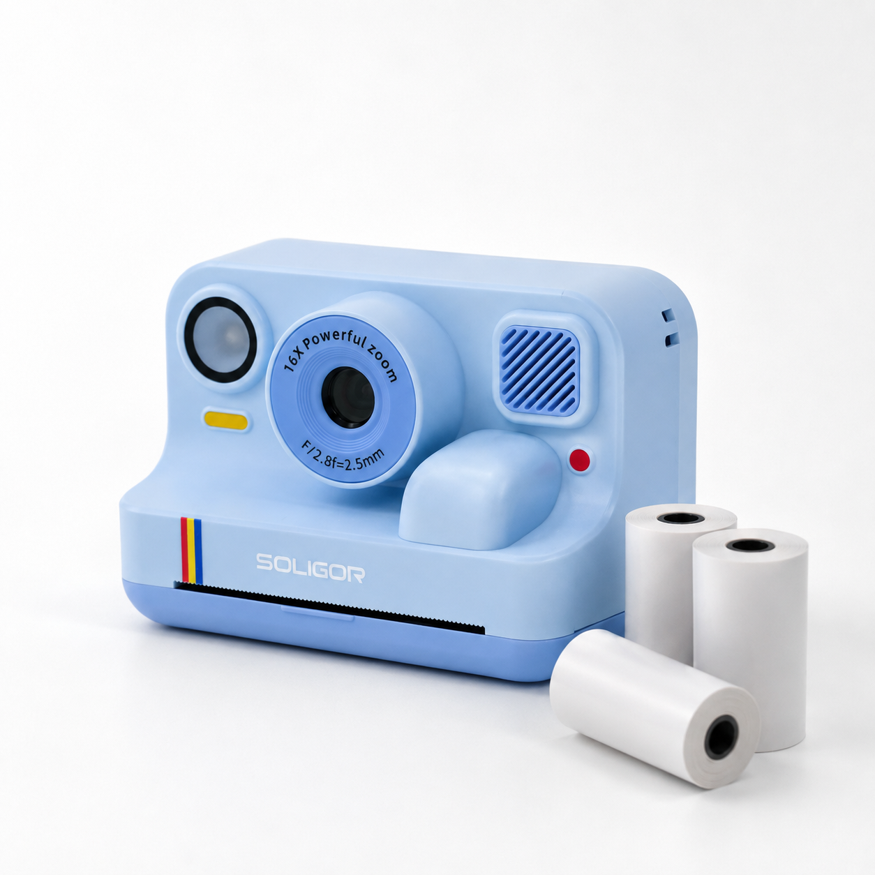 CAMARA INSTANTANEA C/IMPRESORA BLUETOOTH BLUE - Imagen 3