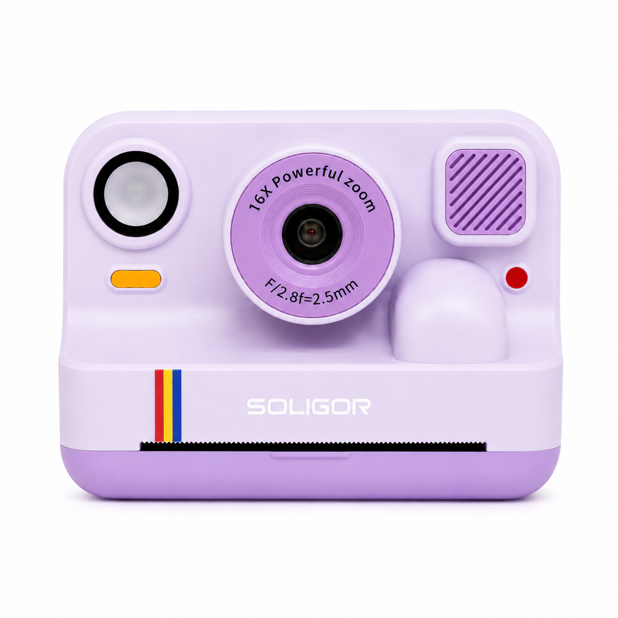 CAMARA INSTANTANEA C/IMPRESORA BLUETOOTH LILA