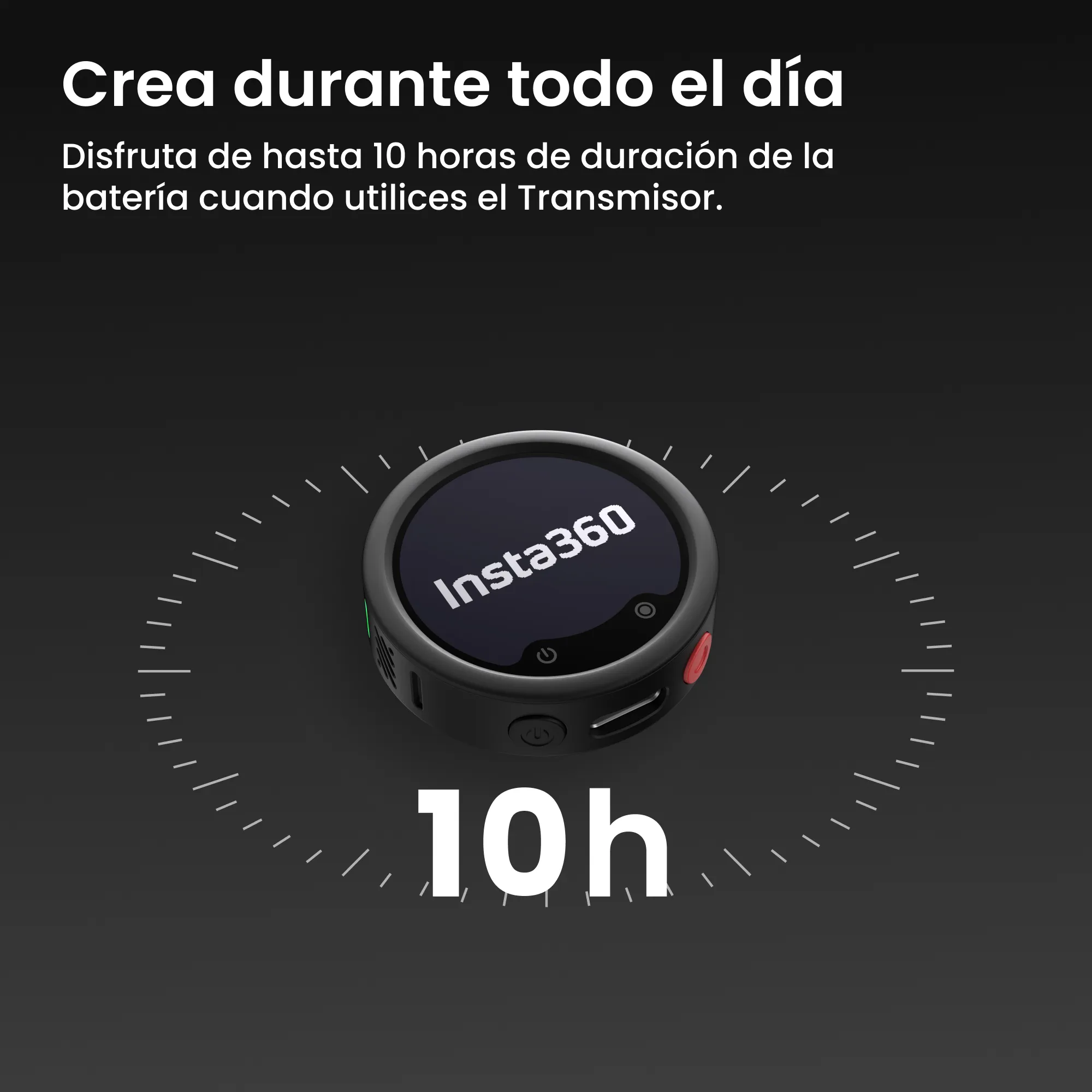 INSTA360 TRANSMISOR MIC PRO WHITE - Imagen 5