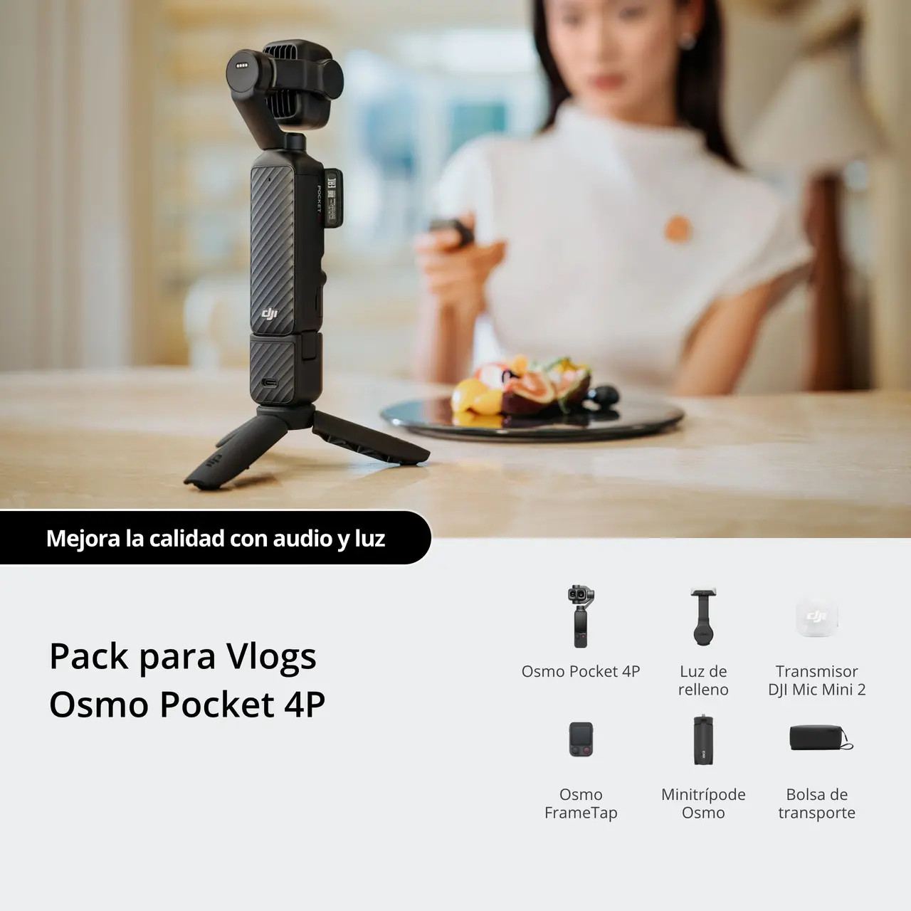 DJI Osmo Pocket 4P Vlog Combo