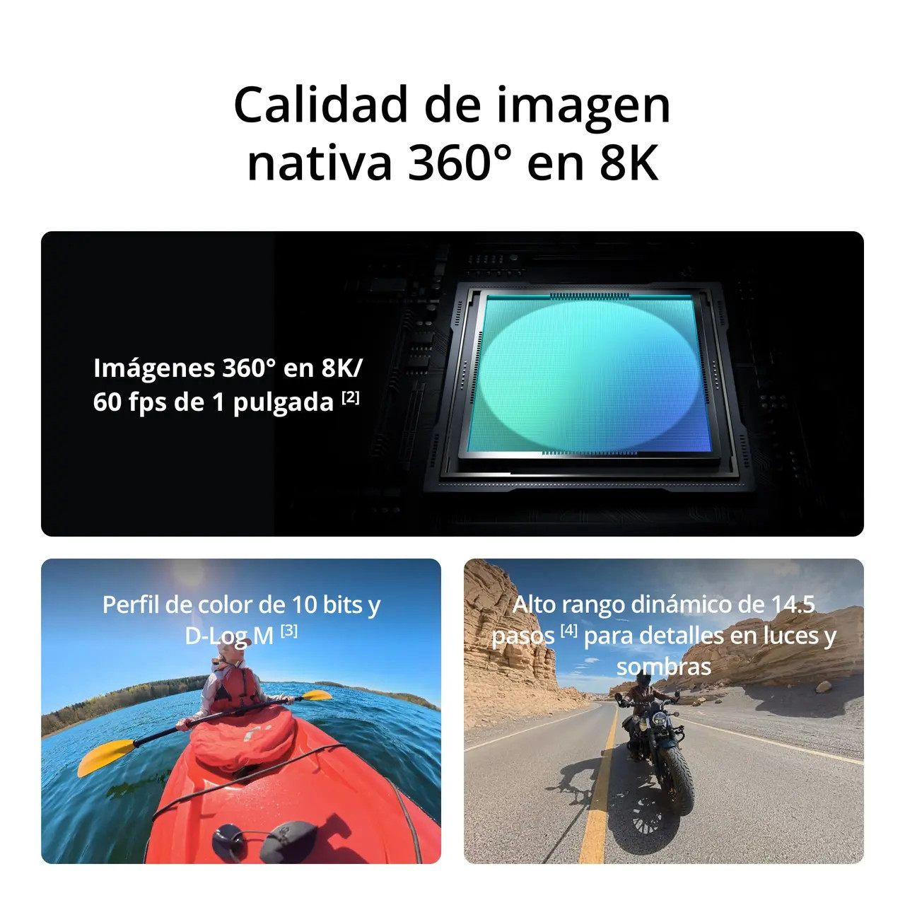 DJI OSMO 360 II ESTÁNDAR COMBO - Imagen 7