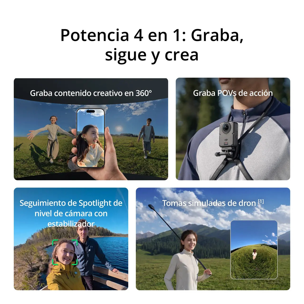 DJI OSMO 360 II ESTÁNDAR COMBO - Imagen 5